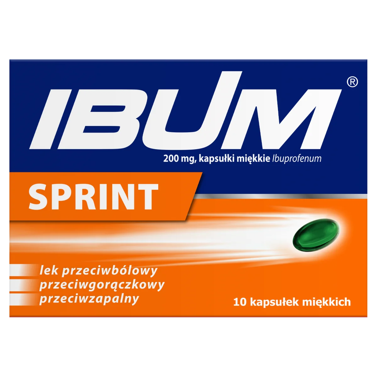 Ibum 200 mg, 10 kapsułek miękkich