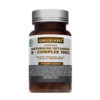 Singularis Superior Witamina B-complex Organic, suplement diety, 30 kapsułek 