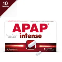 Apap Intense, 200 mg + 500 mg, 10 tabletek powlekanych