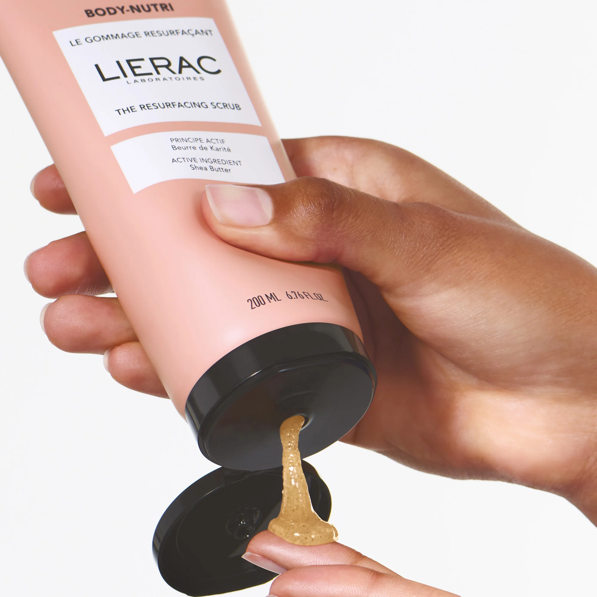 Lierac Body-Nutri upiększający peeling do ciała, 200 ml