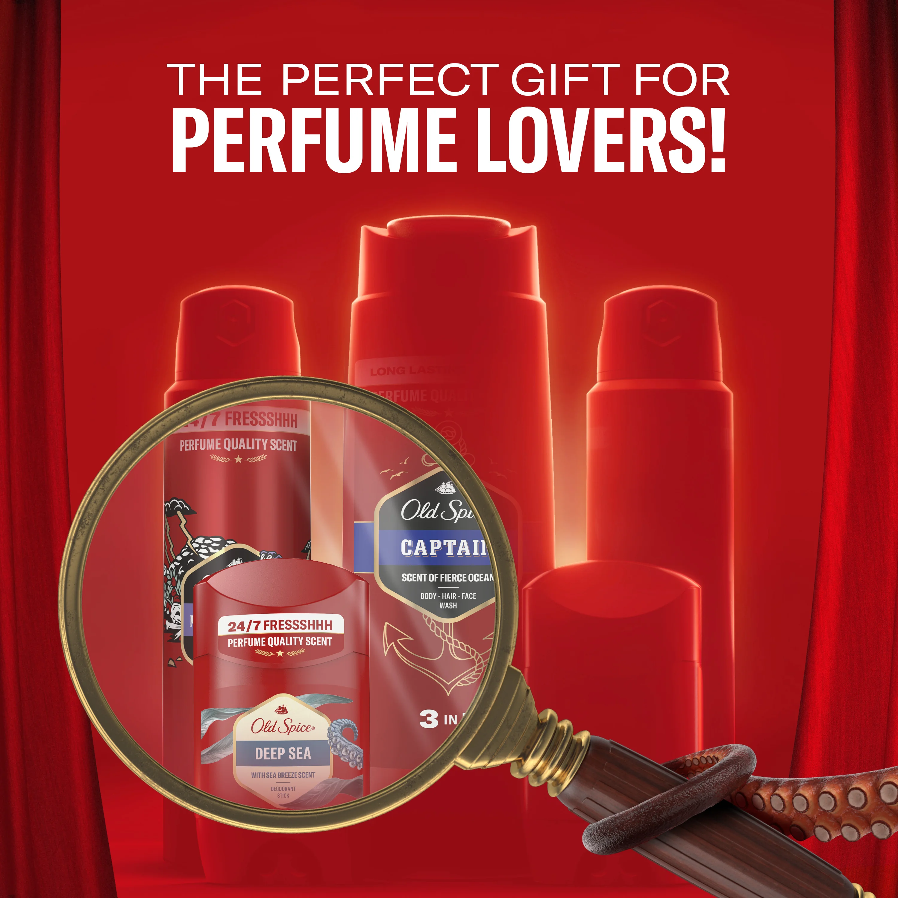 Old Spice Discovery Box Xmass Zestaw dezodorant w sztyfcie, 2 x 50 ml + dezodorant w sprayu, 2 x 150 ml + żel pod prysznic 250 ml