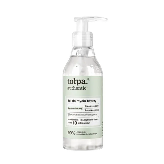 Tołpa Authentic żel do mycia twarzy, 195 ml