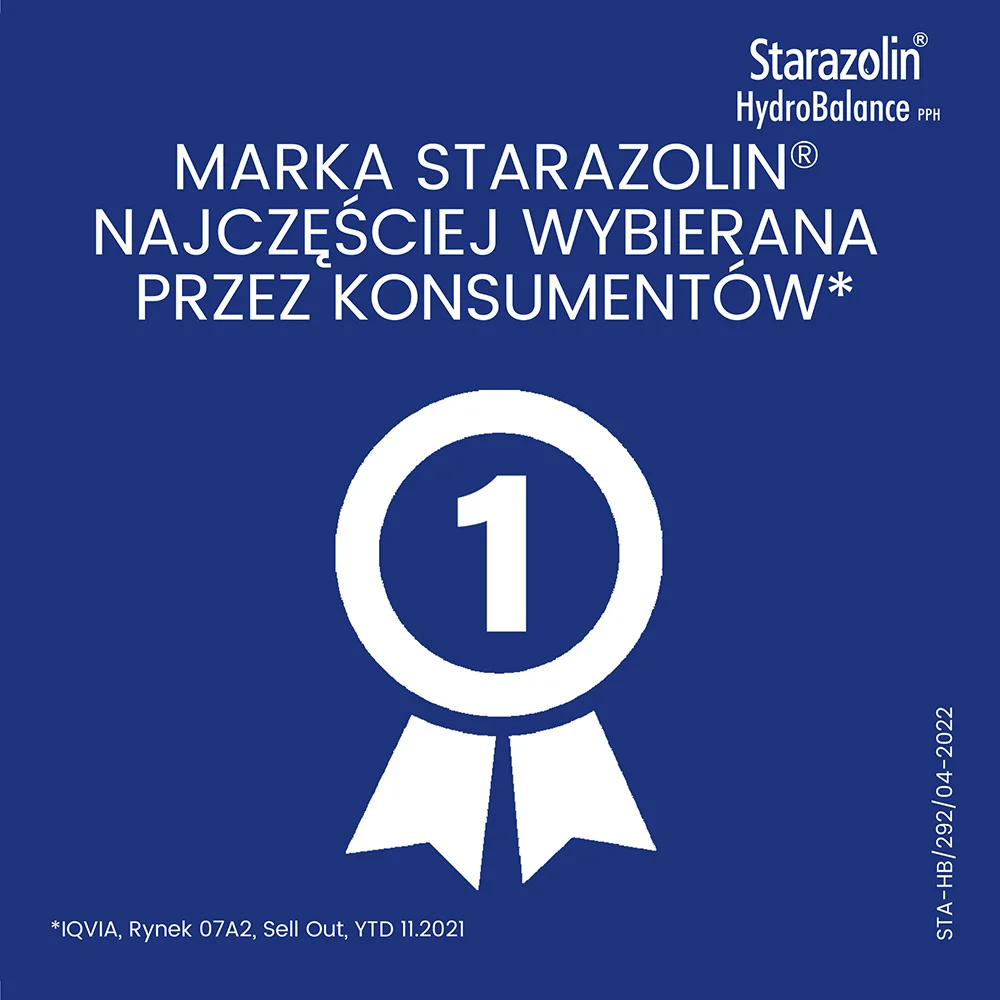 Starazolin HydroBalance PPH krople do oczu, 5 ml x 2 butelki