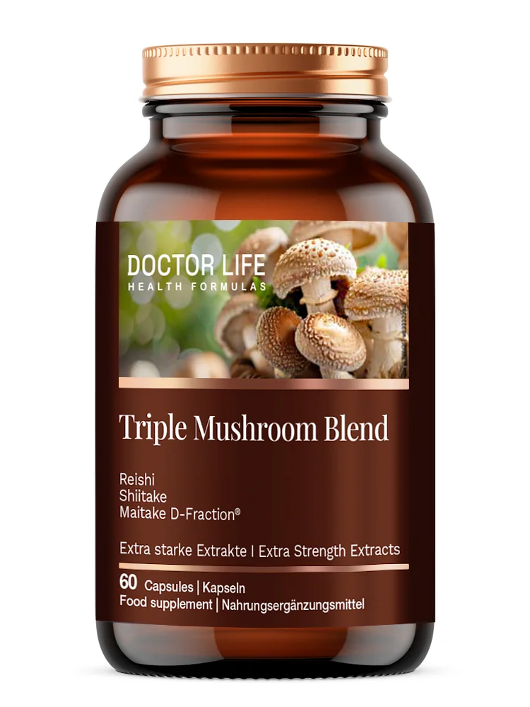 Doctor Life Triple Mushrooms Blend 60 kapsułek
