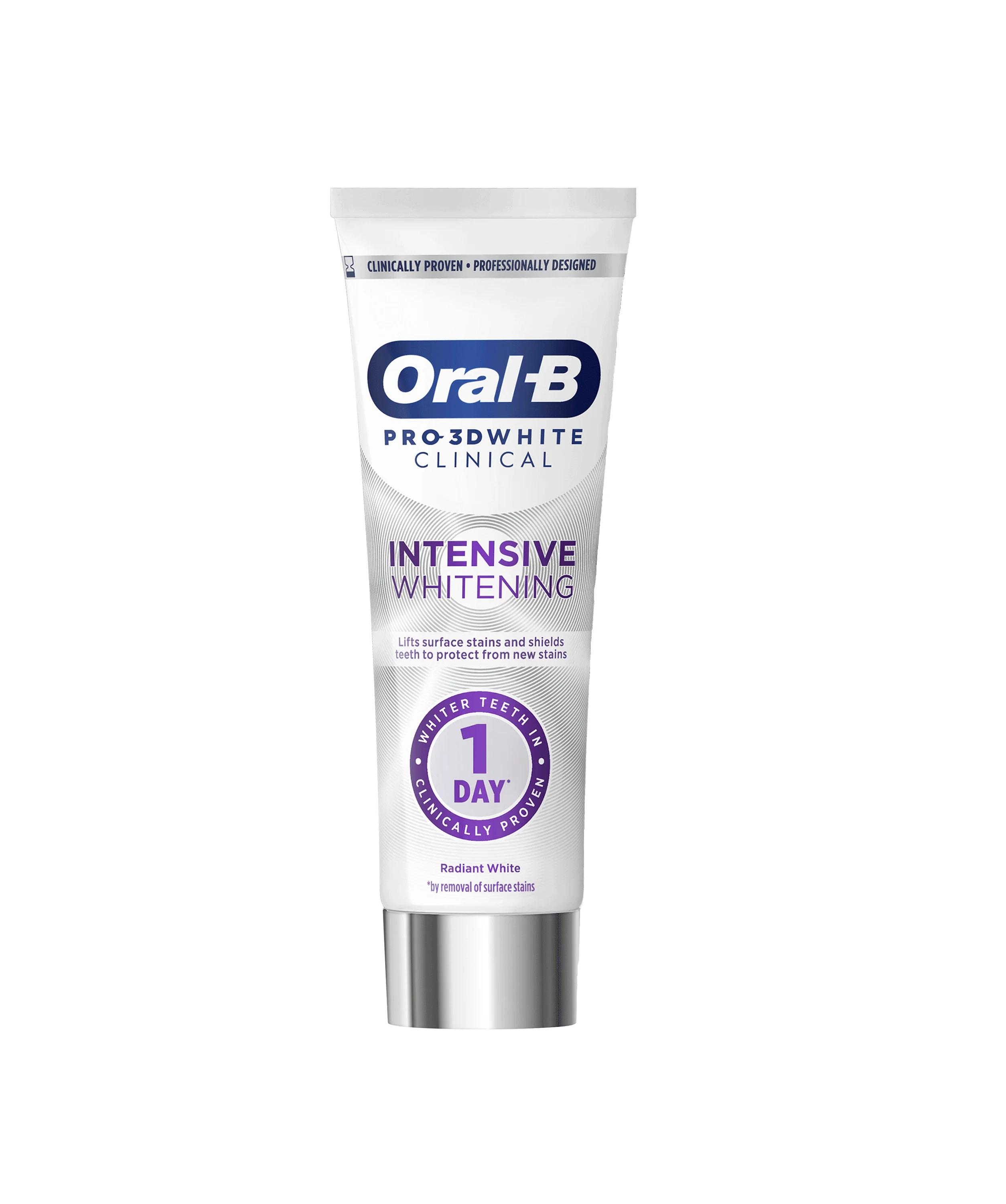 Oral-B Pro 3D White Clinical Radiant White pasta do zębów, 75 ml