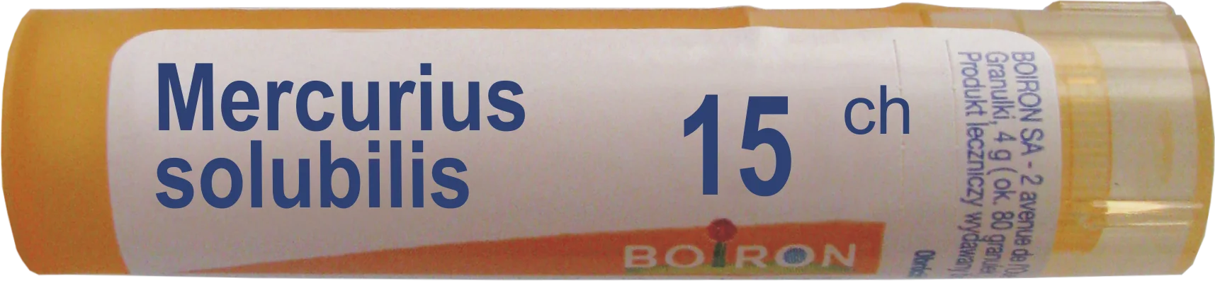 Boiron Mercurius Solubilis 15 CH granulki, 4 g