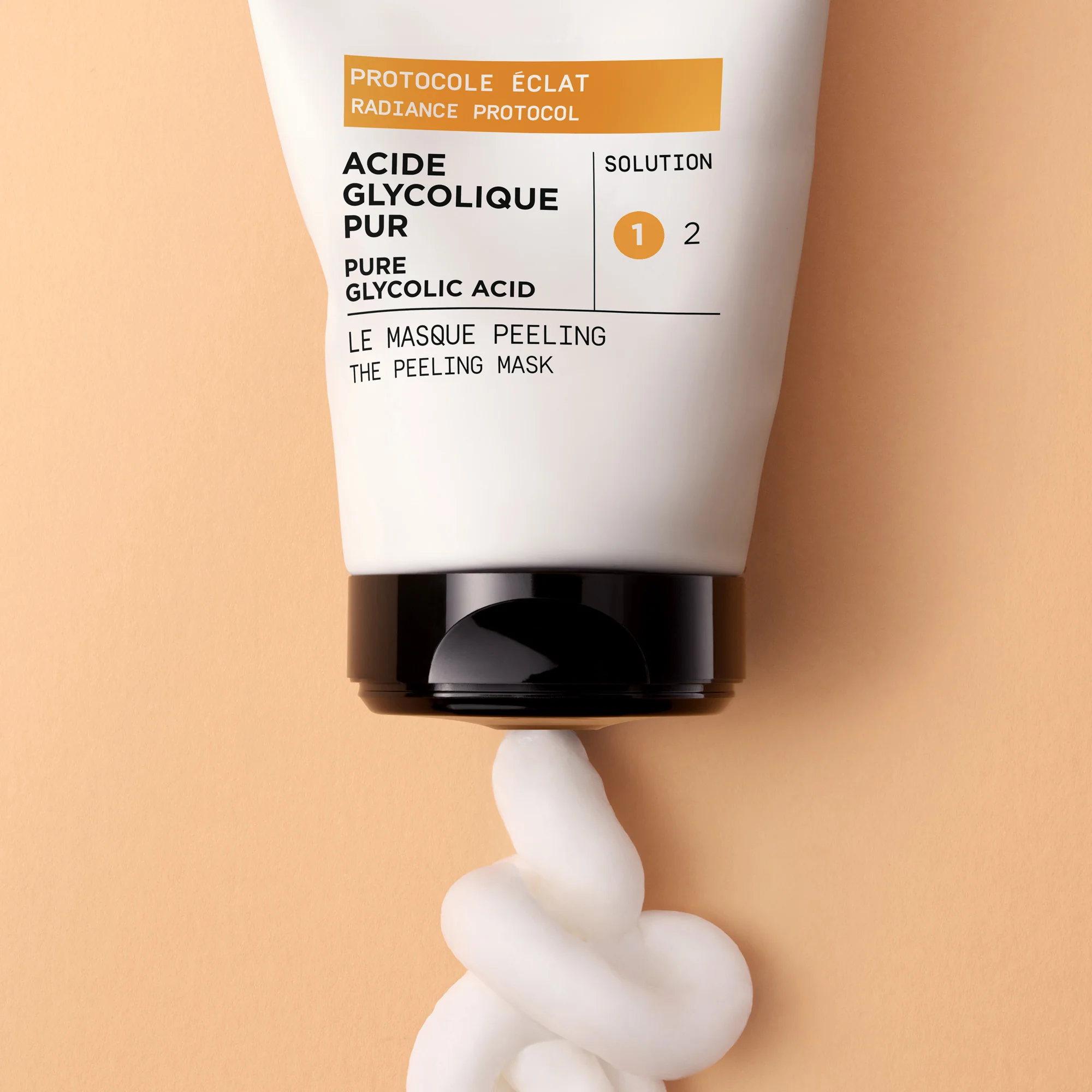 Lierac Protocole Éclat maska peelingująca z kwasem glikolowym, 75 ml