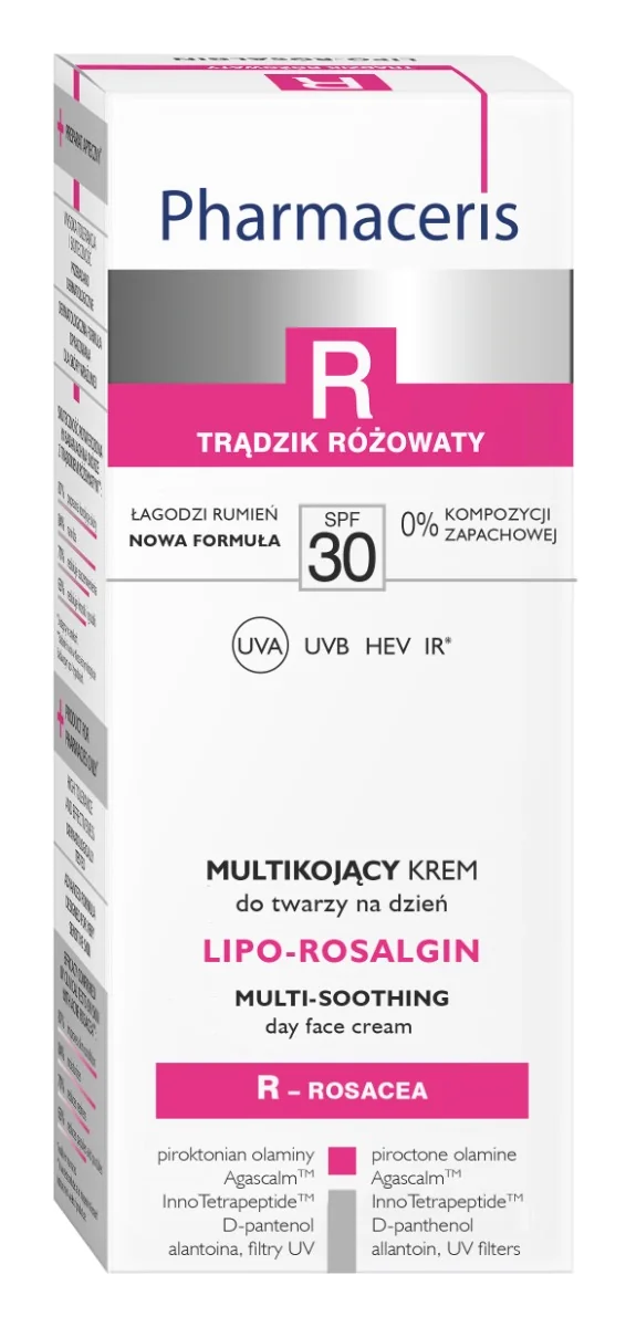 Pharmaceris R Lipo-Rosalgin multikojący krem do twarzy na dzień, SPF 30, 30 ml