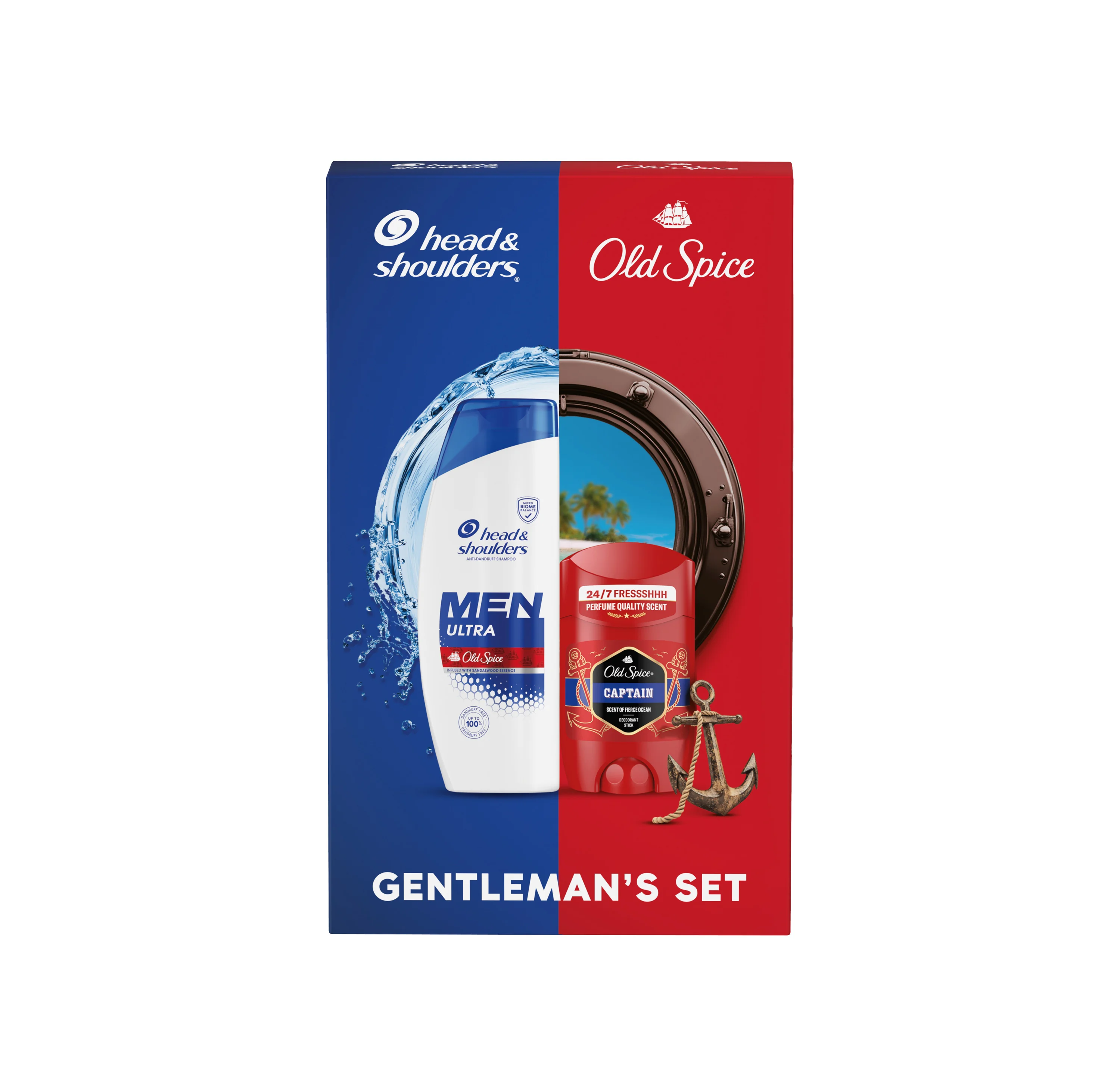 Head & Shoulders + Old Spice Gentelman's Set Zestaw szampon, 330 ml + dezodorant w sztyfcie, 50 ml
