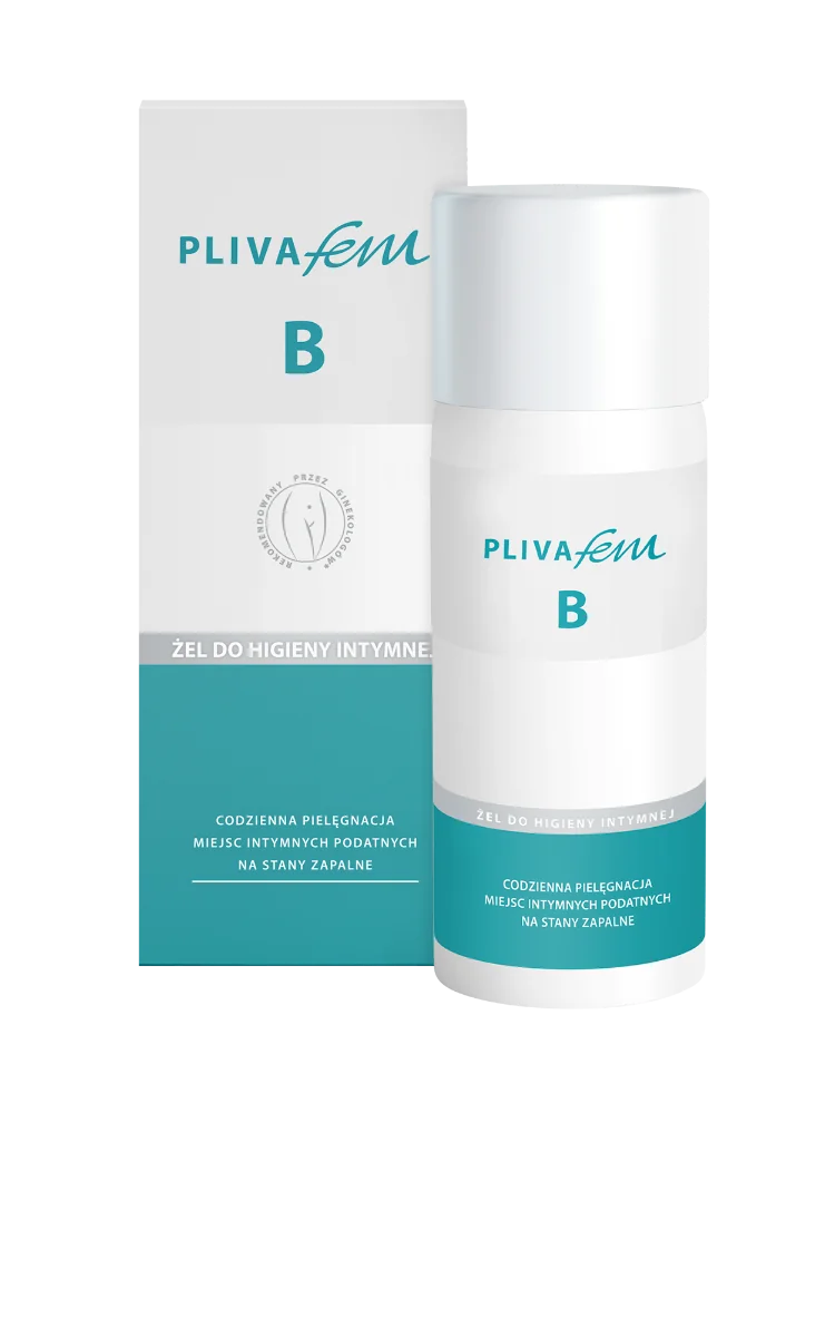 PlivaFem B żel do higieny intymnej, 150 ml
