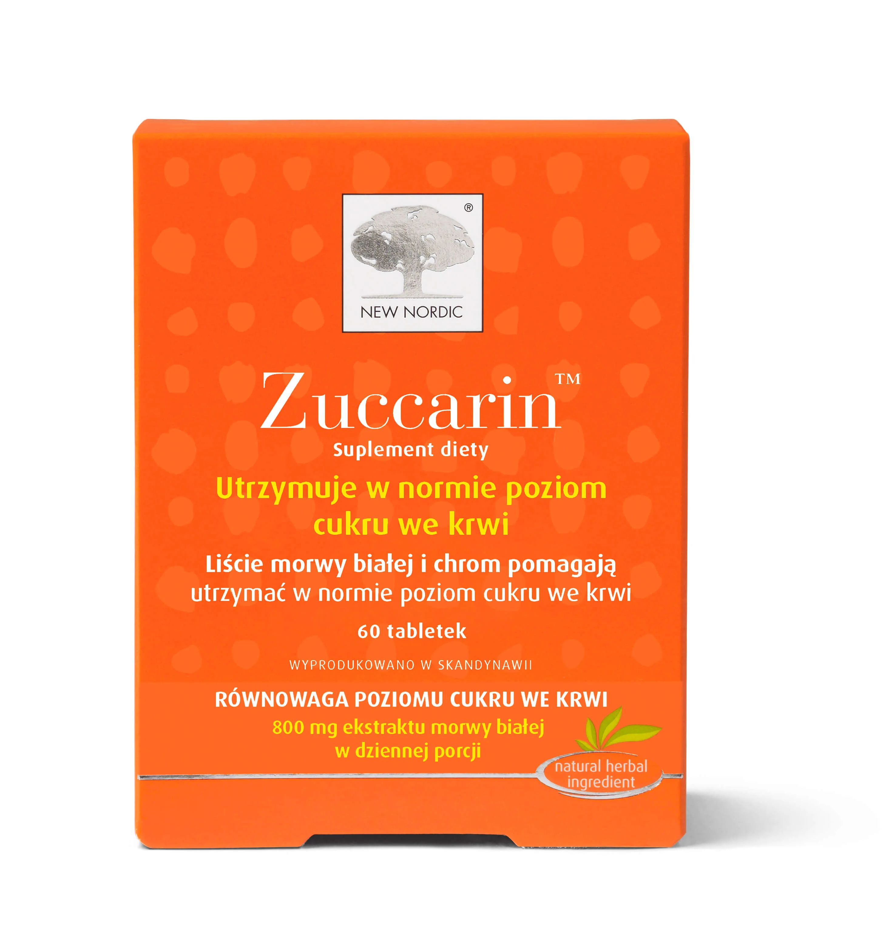 Zuccarin, suplement diety, 60 tabletek