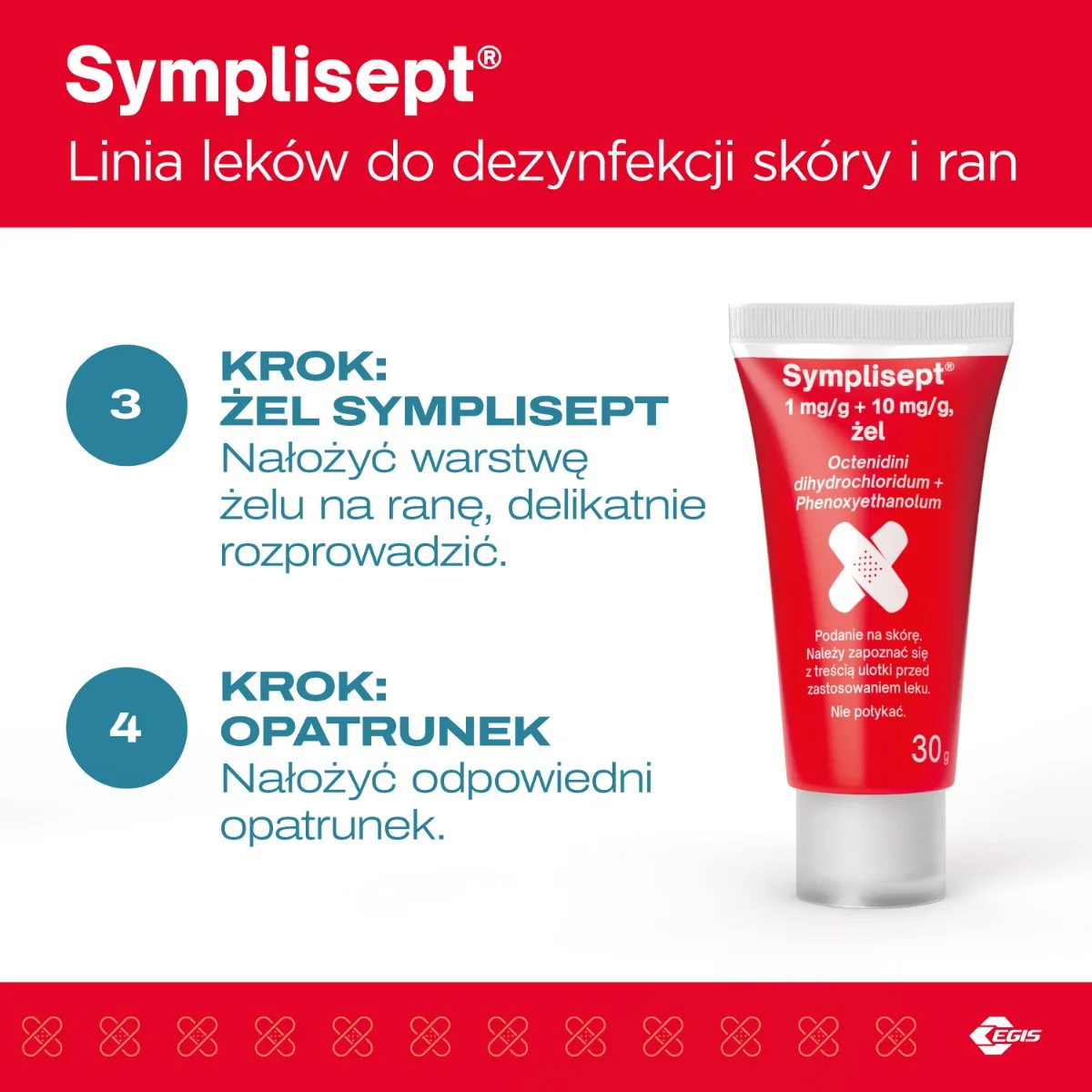 Symplisept 1 mg/g + 20 mg/g, aerozol na skórę, 50 ml