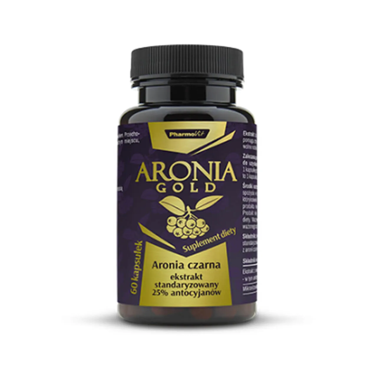 Aronia Gold Pharmovit, suplemet diety, 60 kapsułek