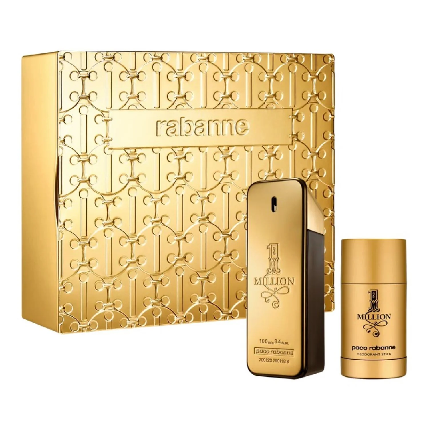 Paco Rabanne 1 Million woda toaletowa, 100 ml + antyperspirant, 75 ml