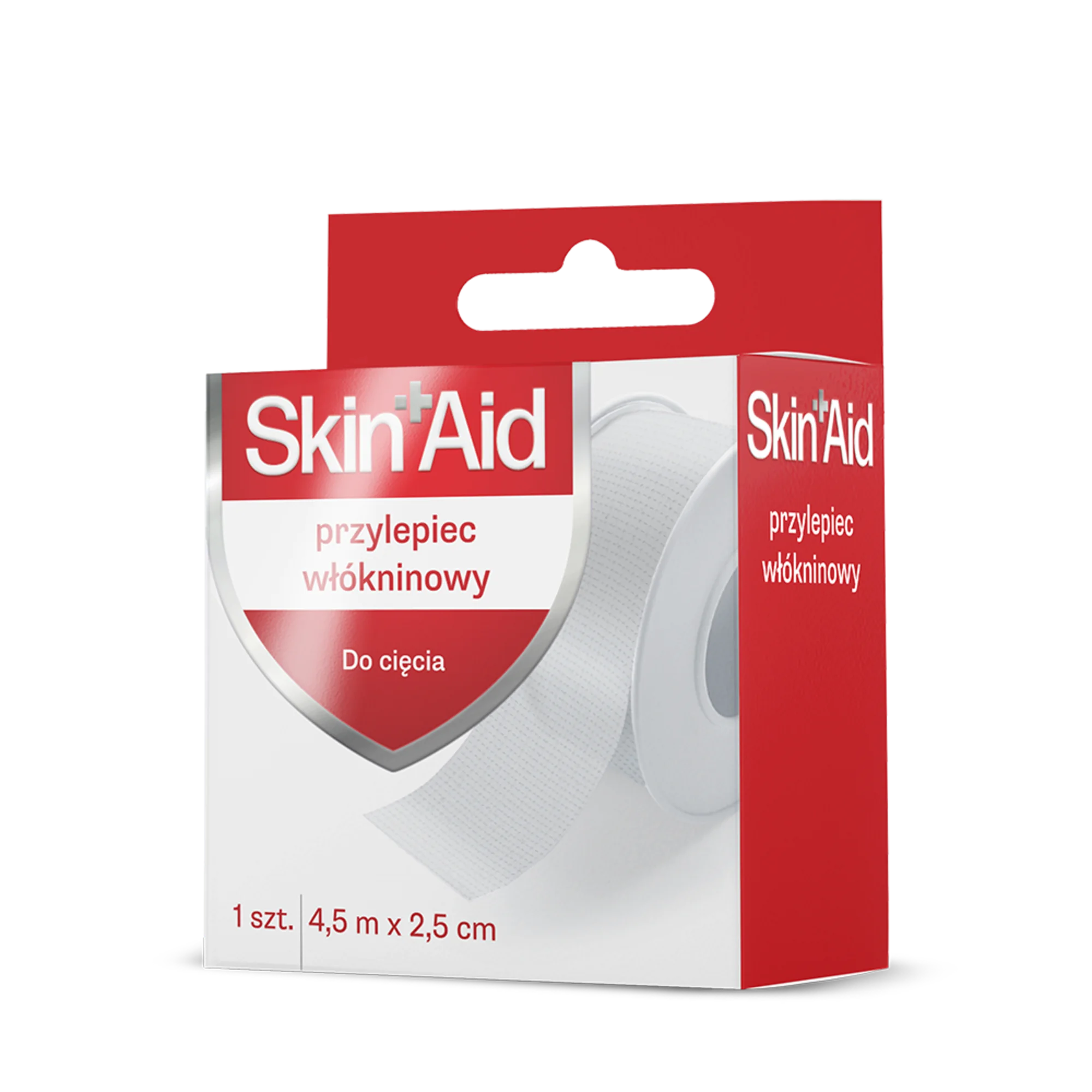Skin Aid Przylepiec włókninowy 4,5 m x 2,5 cm, 1 sztuka