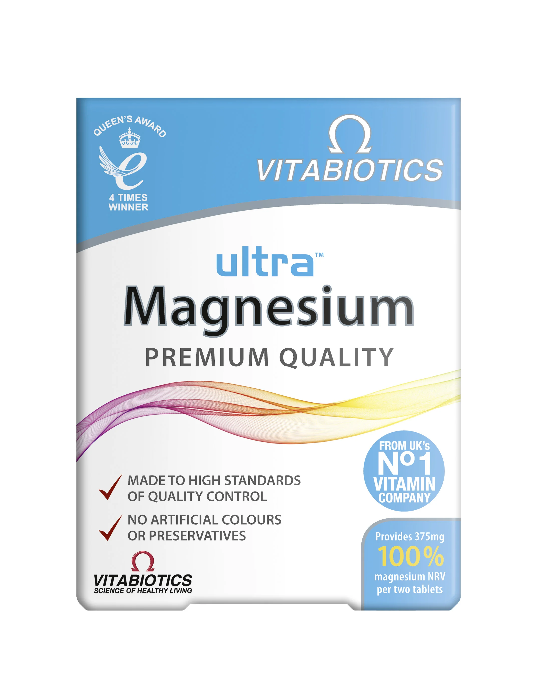 Vitabiotics Ultra Magnesium 375 mg 60 tabletek