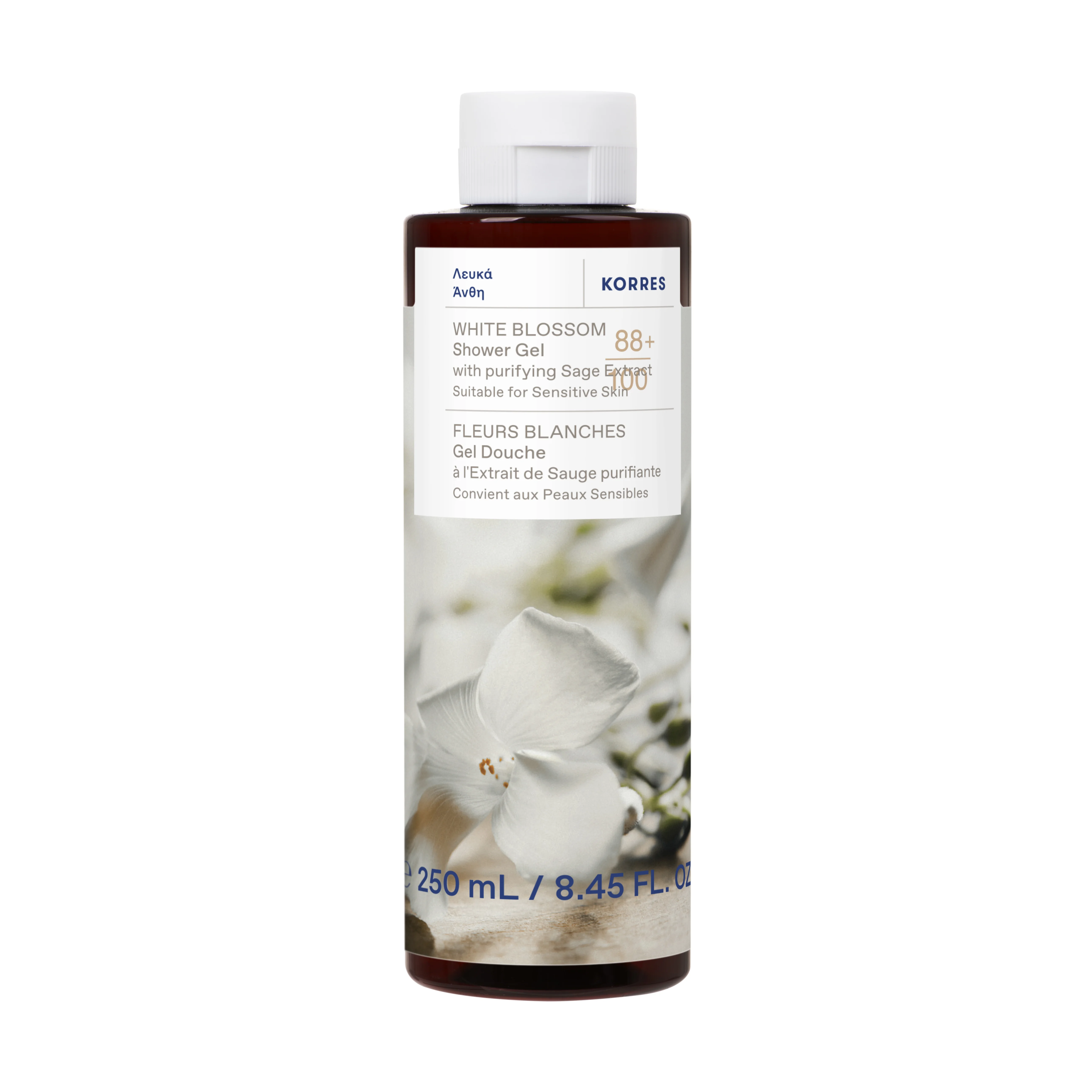 Korres White Blossom żel pod prysznic, 250 ml