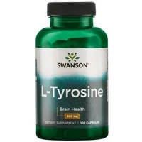 Swanson, L - tyrozyna, 500 mg, suplement diety, 100 kapsułek