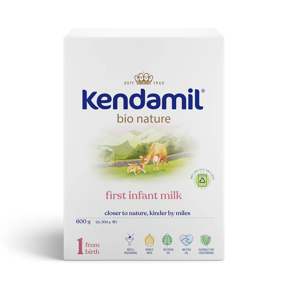 Kendamil® BIO Nature 1 pierwsze mleko dla niemowląt 0-6 m, 600 g