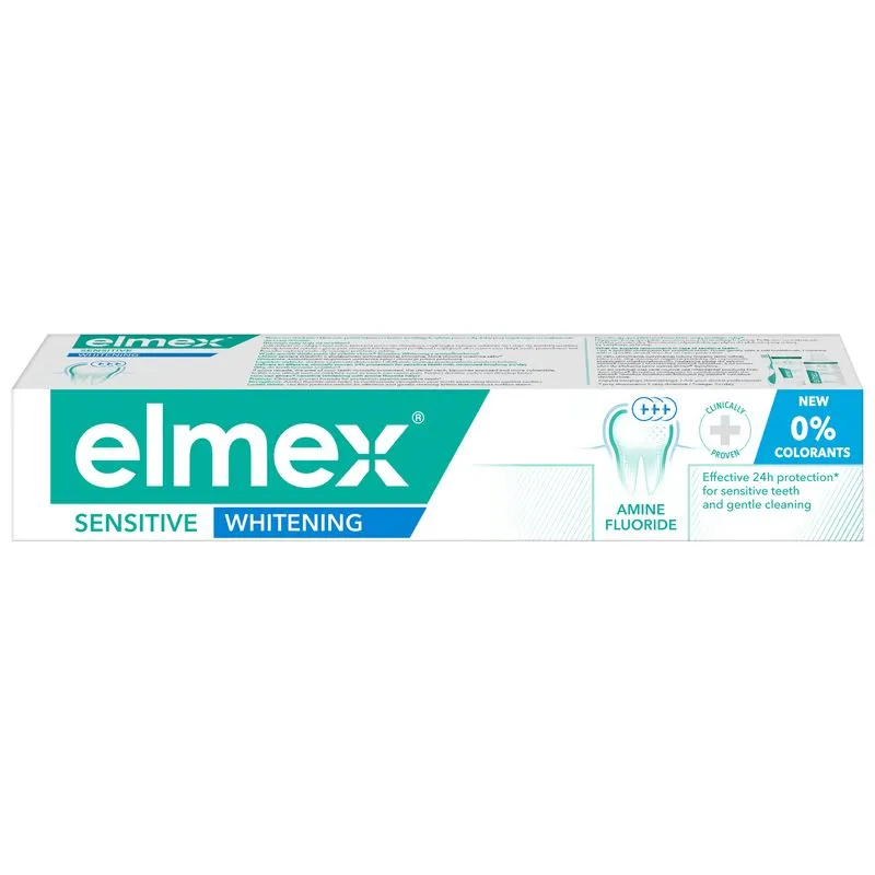 elmex® Sensitive Whitening pasta do zębów, 75 ml