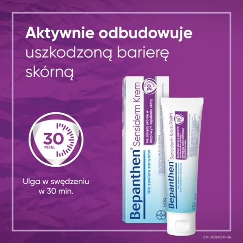 Bepanthen Sensiderm krem 50 g