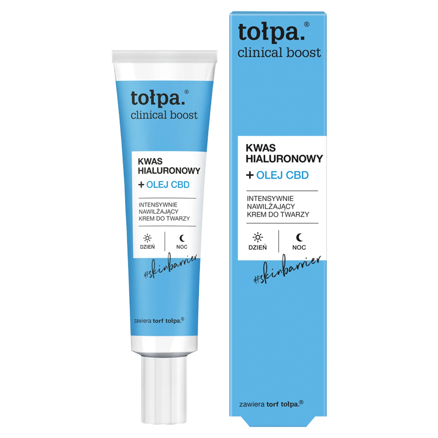 Tołpa Clinical Boost intensywnie nawilżający krem do twarzy, 40 ml
