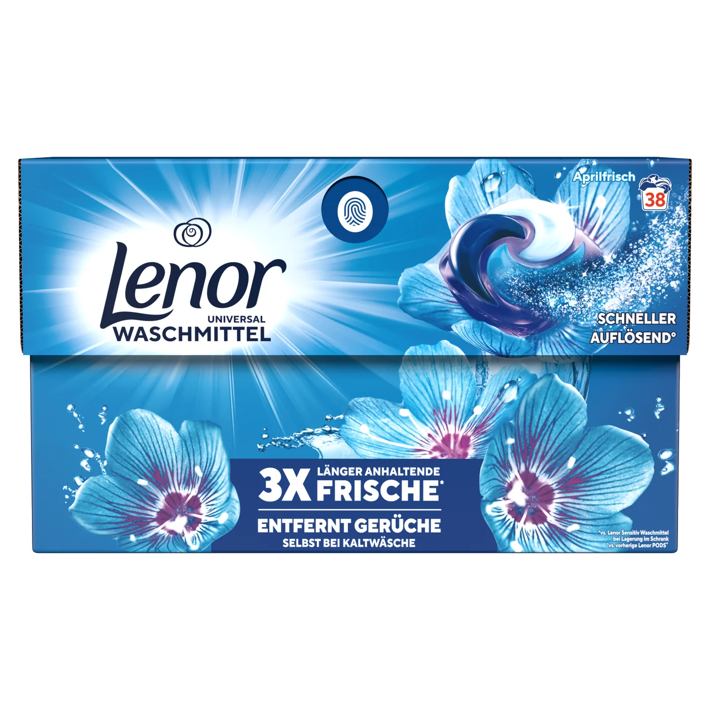 Lenor PODS® Universal Aprilfrisch kapsułki do prania, 38 sztuk