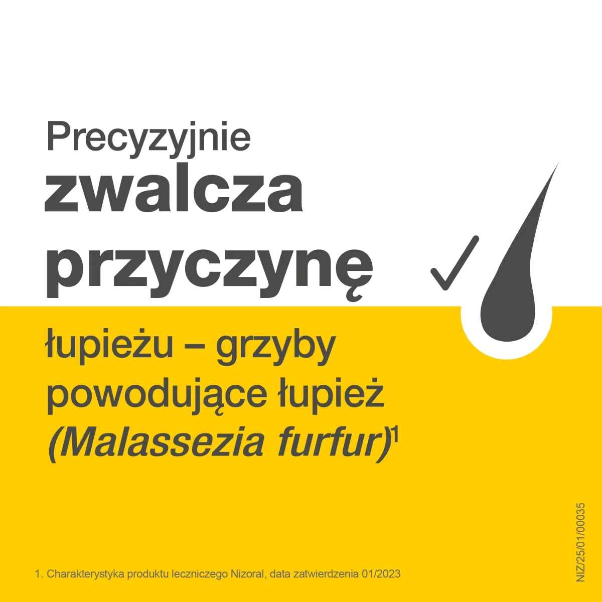 Nizoral (20 mg/g), szampon leczniczy, 100 ml