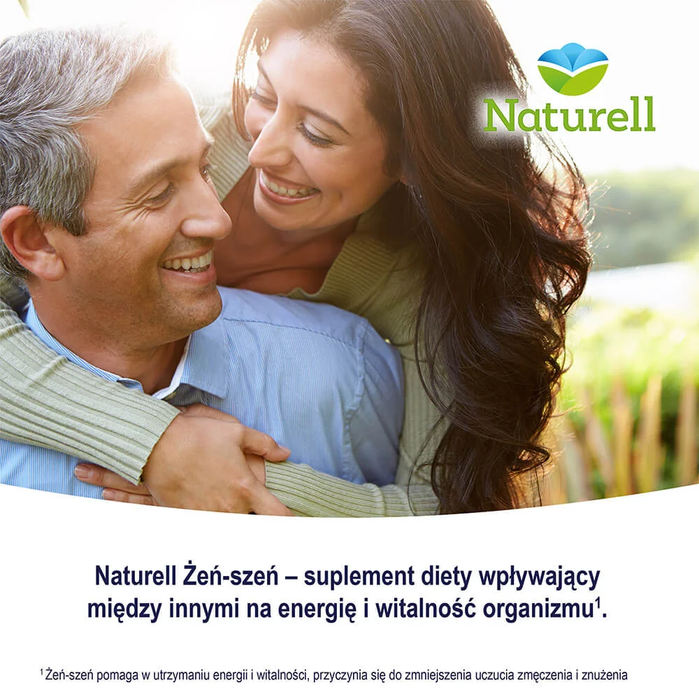 Naturell Żeń-szeń, suplement diety, 60 tabletek 