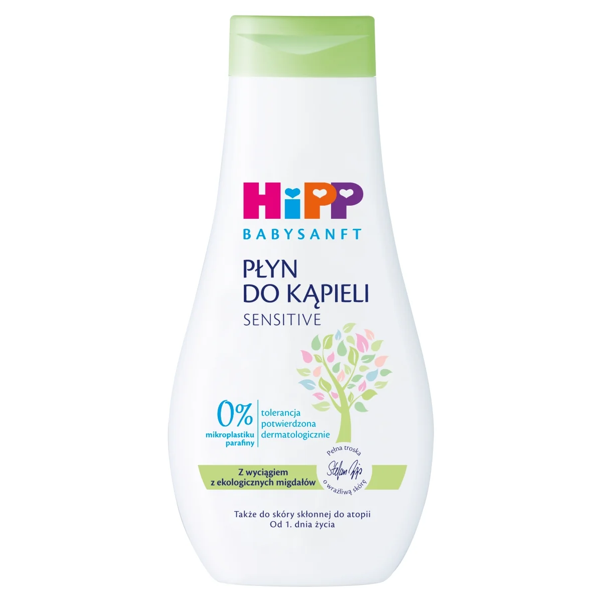 HiPP Babysanft płyn do kąpieli, od 1. dnia życia, 350 ml