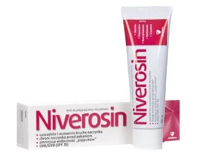 Niverosin krem do pielęgnacji skóry naczynkowej Niverosin krem do pielęgnacji skóry naczynkowej