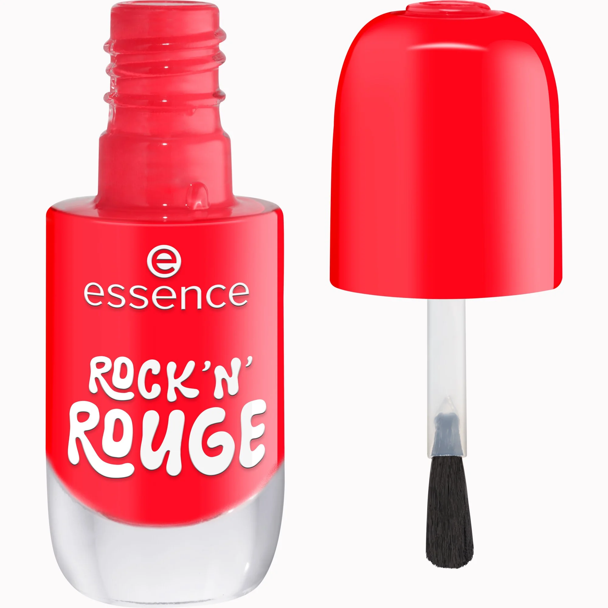 Essence Gel Nail Polish lakier do paznokci 25 Rock 'N' Rouge, 8 ml