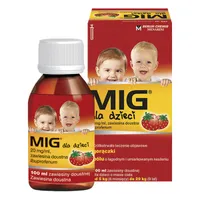 Mig dla dzieci, 20mg/ml, zawiesina doustna, 100 ml