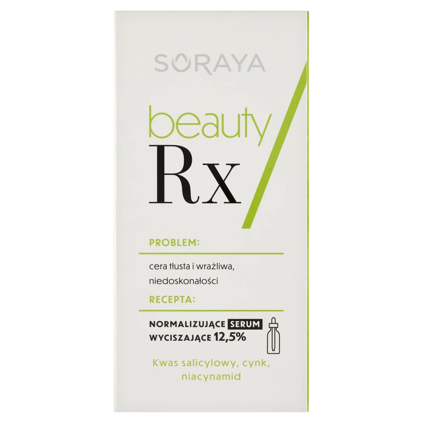 Soraya Beauty Rx normalizujące serum wyciszające, 30 ml