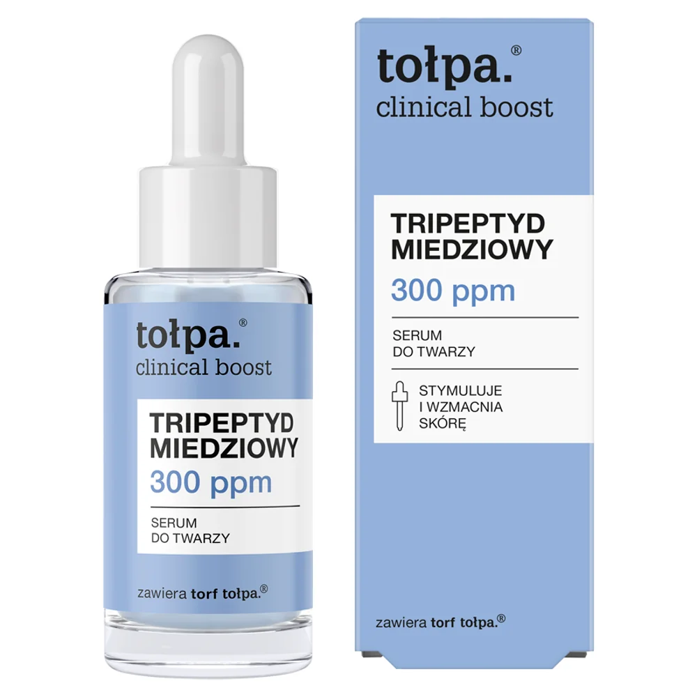 Tołpa Clinical Boost Tripeptyd Miedziowy 300 ppm serum do twarzy, 30 ml