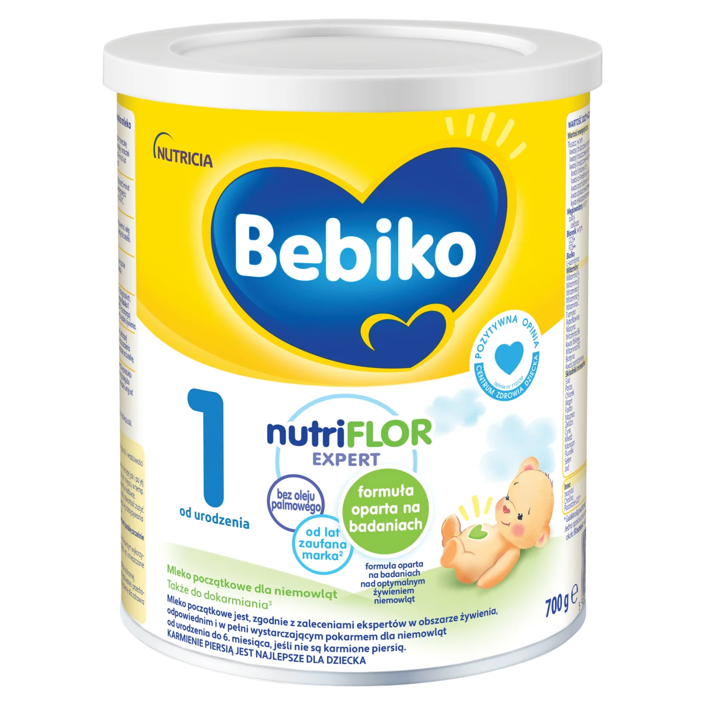Bebiko 1 Mleko początkowe dla niemowląt od urodzenia, 700 g