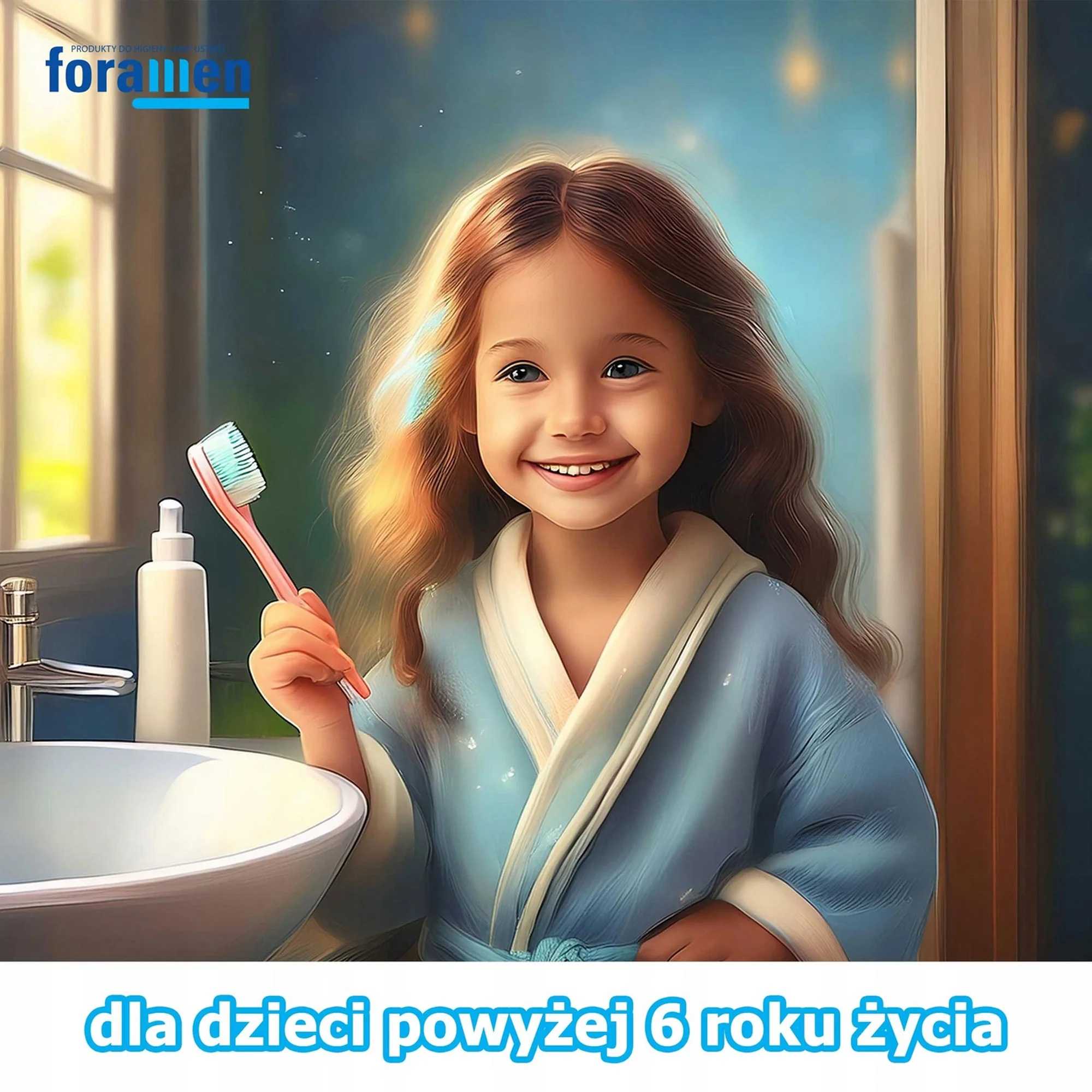 Foramen Kids płyn do płukania jamy ustnej dla dzieci, 500 ml