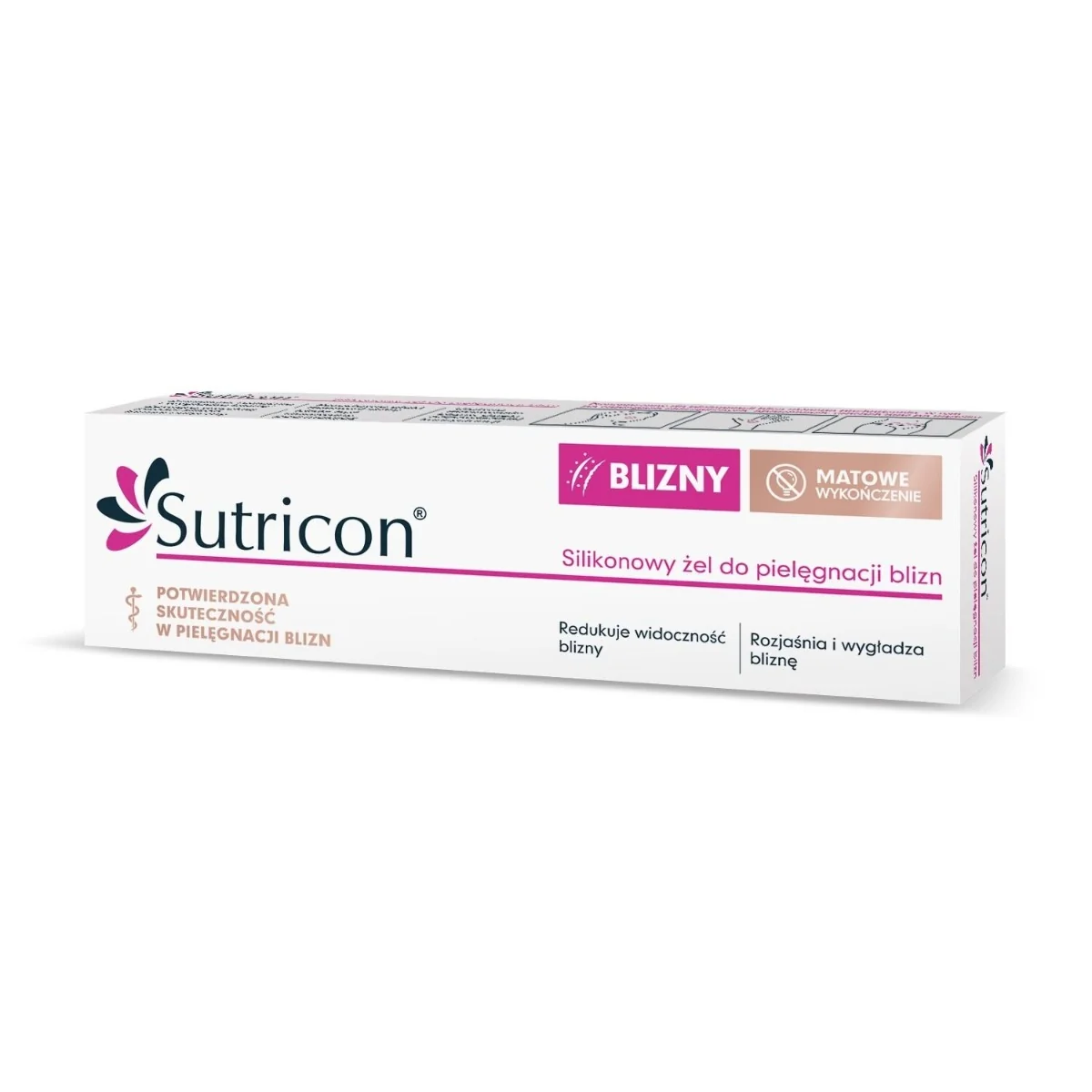 Sutricon silikonowy żel do pielęgnacji blizn, 15ml