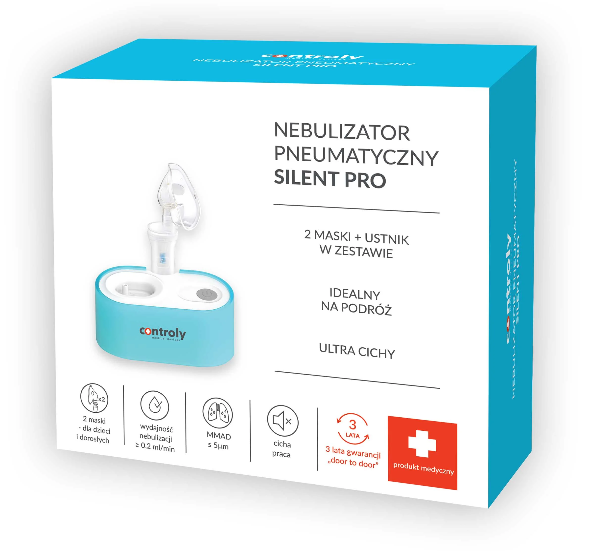 Controly Nebulizator pneumatyczny Silent Pro 1 sztuka