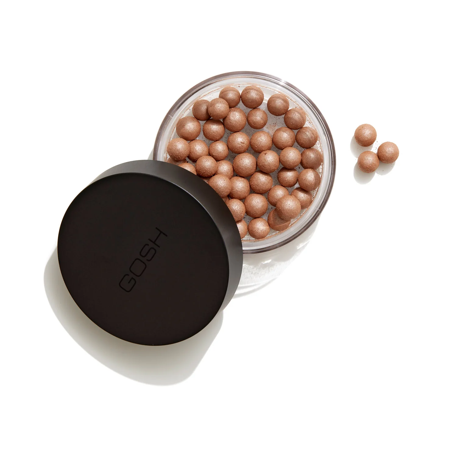 GOSH Precious Powder Pearls opalizująco-brązujący puder w kulkach, 25 g