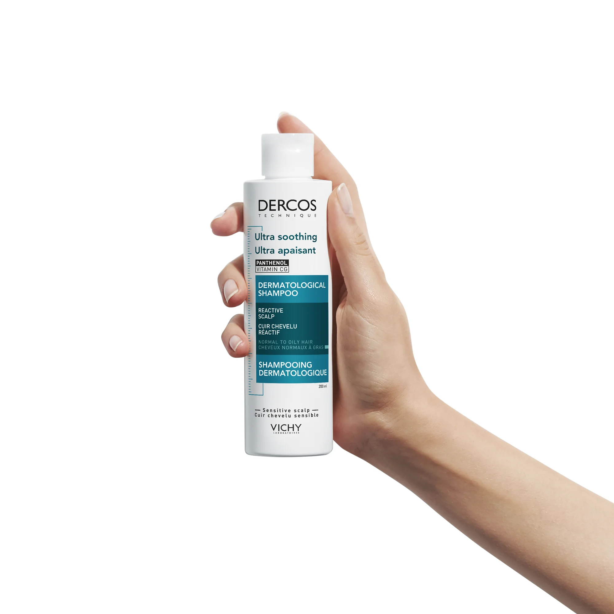 Vichy Dercos szampon ultrakojący do włosów tłustych, 200 ml