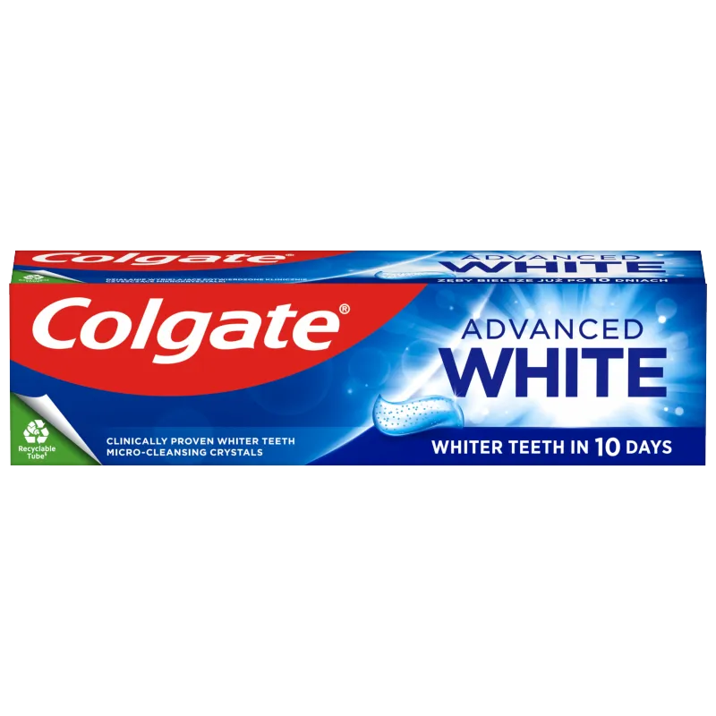 Colgate Advanced White pasta do zębów wybielająca, 75 ml