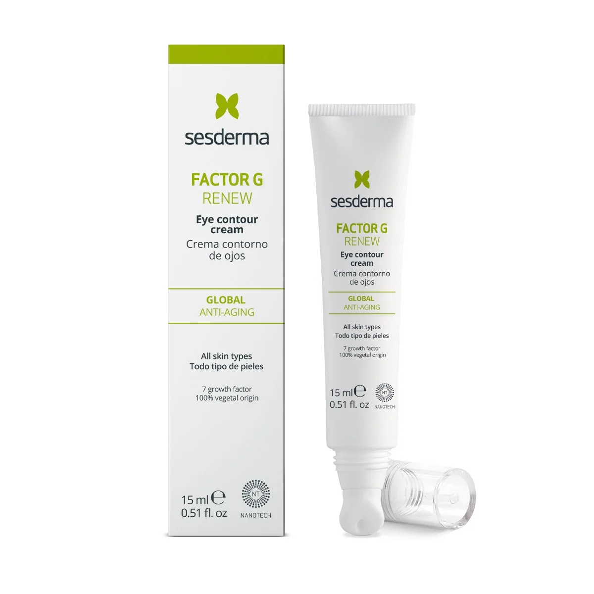 Sesderma Factor G Renew krem poprawiający kontur oczu, 15 ml