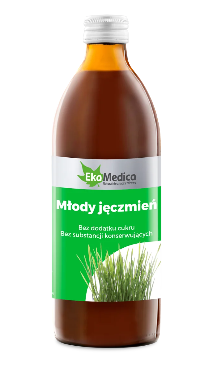 EkaMedica Młody jęczmień sok, 500 ml