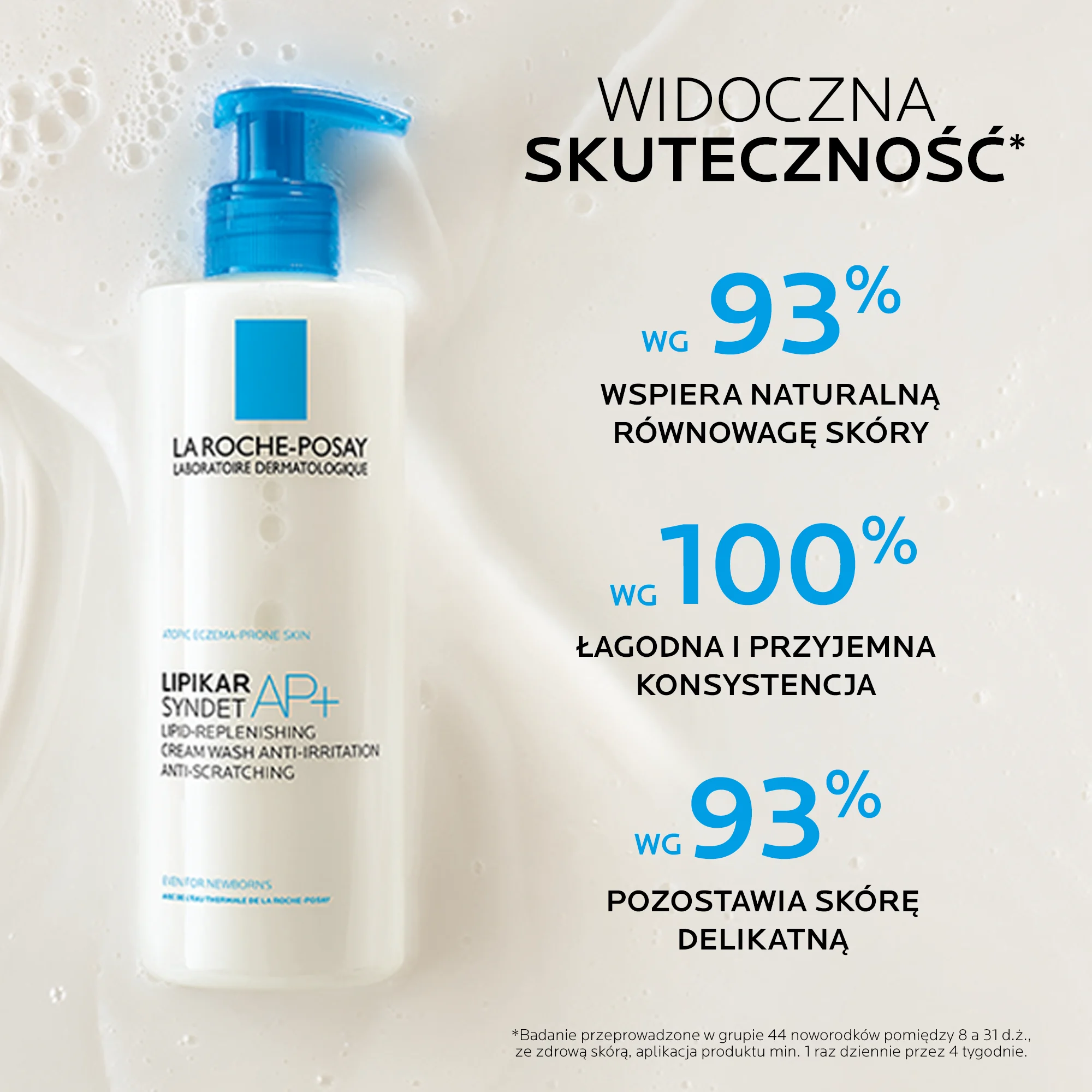 La Roche-Posay Lipikar Syndet żel-krem do mycia twarzy i ciała, 400 ml