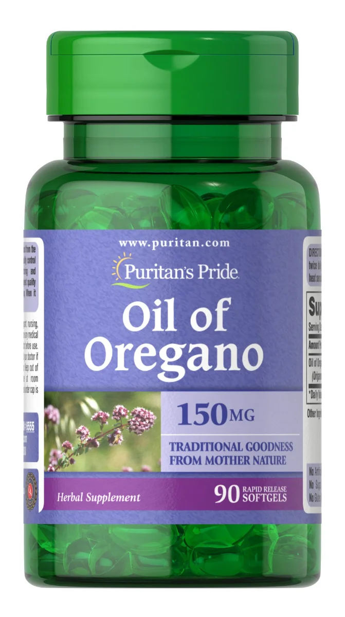 Puritan's Pride olejek z oregano, 90 kapsułek