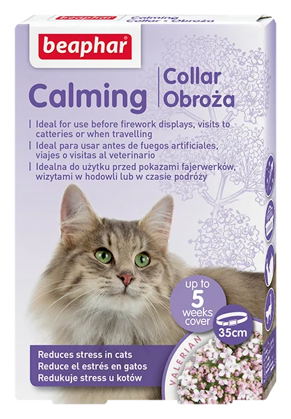 Beaphar Calming Collar Coat obroża relaksacyjna dla kotów, 1 szt.