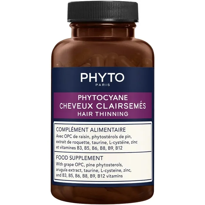 PHYTO PHYTOCYANE przeciw wypadaniu włosów, 84 kapsułki