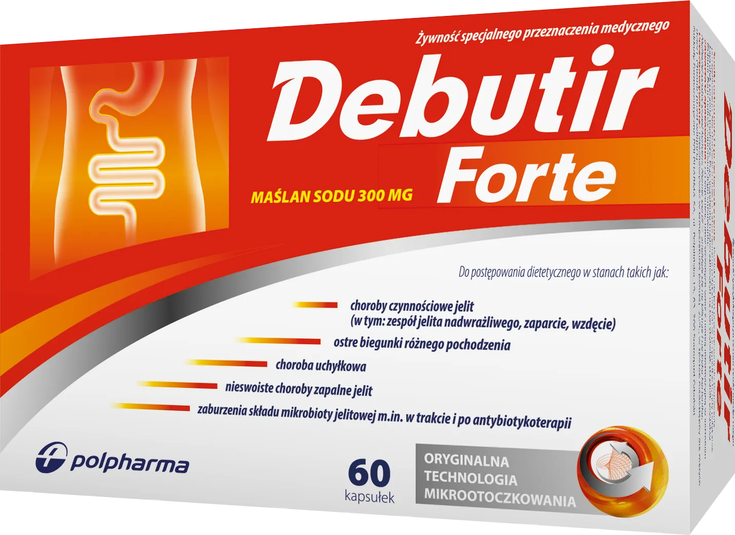 Debutir Forte, 60 kapsułek