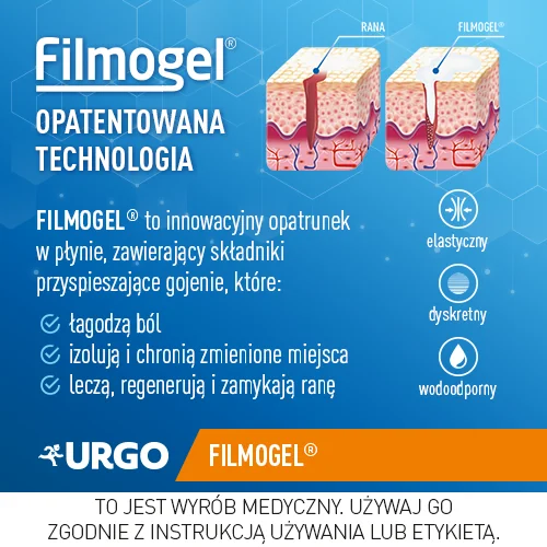 Urgo Filmogel Na Zniszczone Paznokcie Przez Grzybicę i Urazy płyn, 3,3 ml